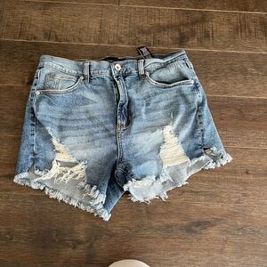 Kendall & Kylie icon denim shorts